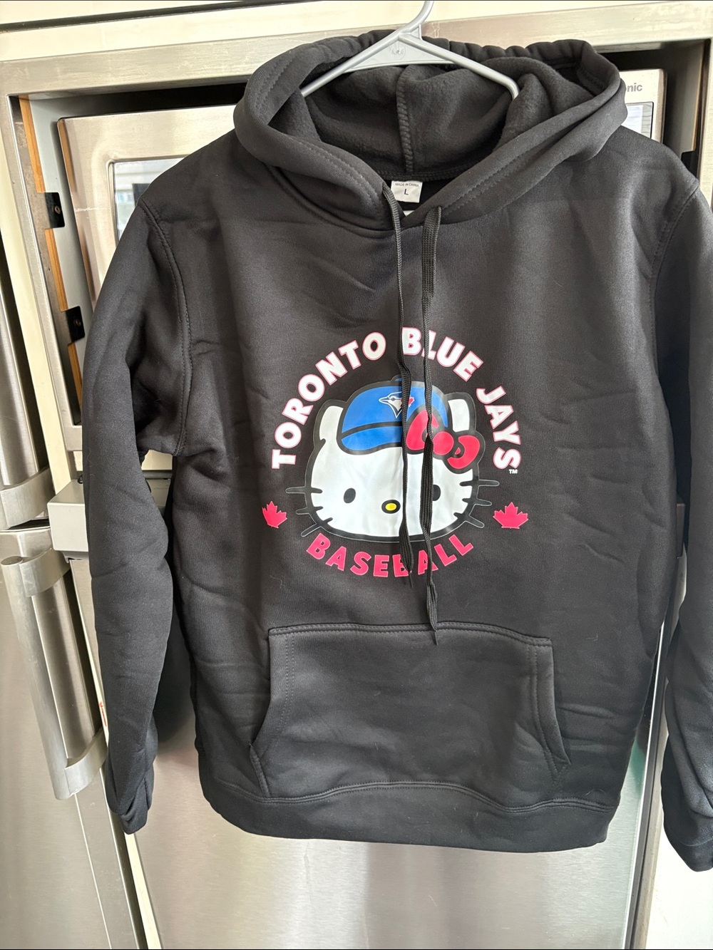 Toronto Blue Jays Hello Kitty Black Hoodie